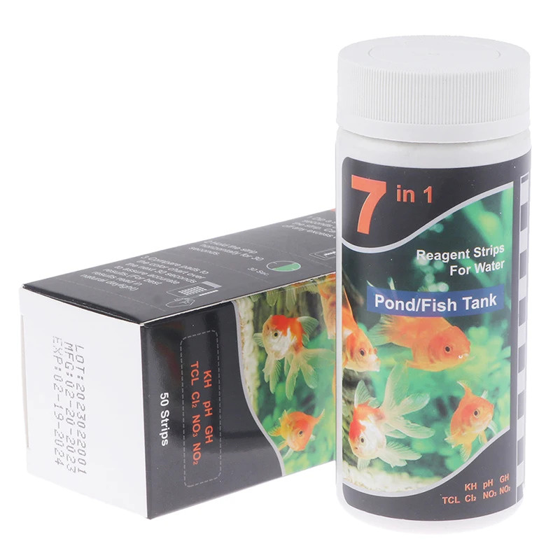 Aquarium Fish Pond - Тестовая полоса PH 7-в-1, комплект для