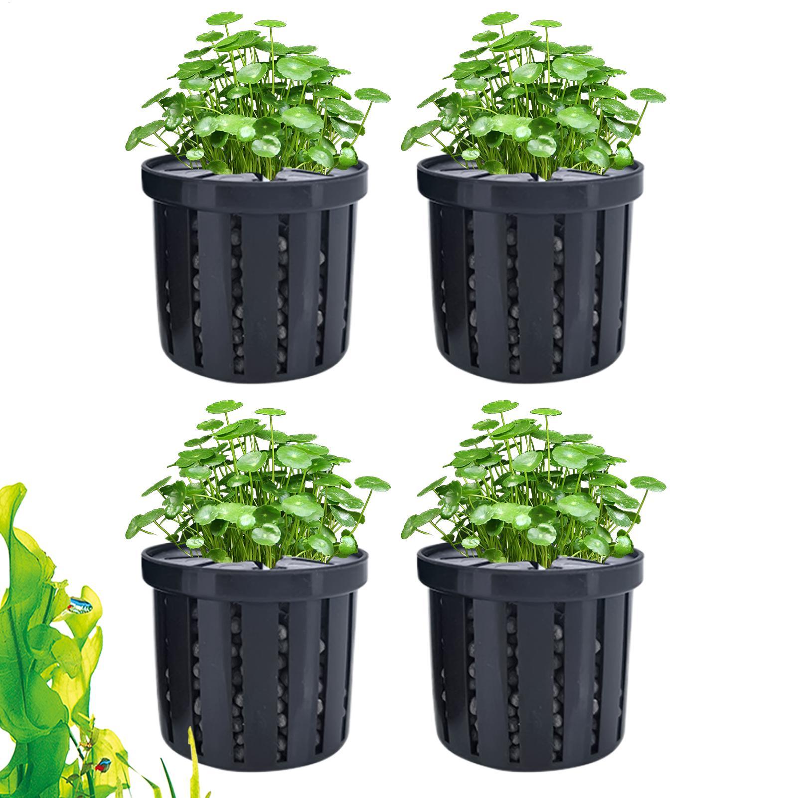 Aquarium Fish Pot - Набор из 4-х аквариумных горшков с