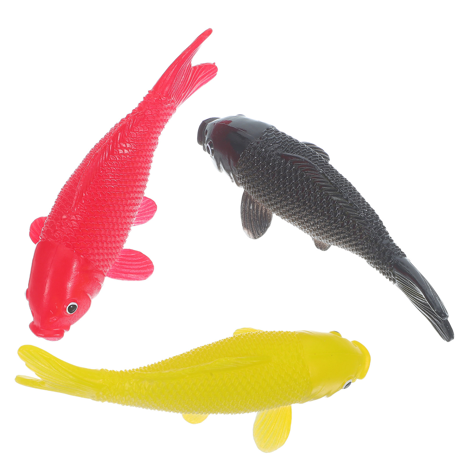 Aquarium Fish Pond - Набор из 3 реалистичных пластиковых фигурок