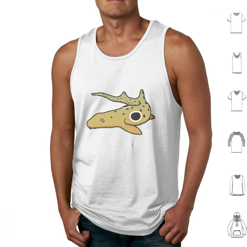 Draw Fish Aquarium - Эполет Акула Рисунок Майки с принтом