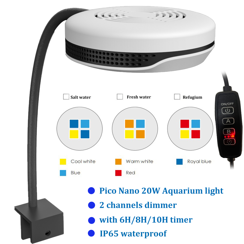 Refugium Light Nano - Крепящийся светодиодный аквариумный светильник Spectra Nano