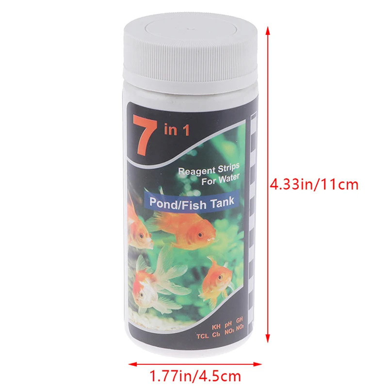 Тестовая полоса PH 7-в-1, комп – обзор и цена Aquarium Fish Pond
