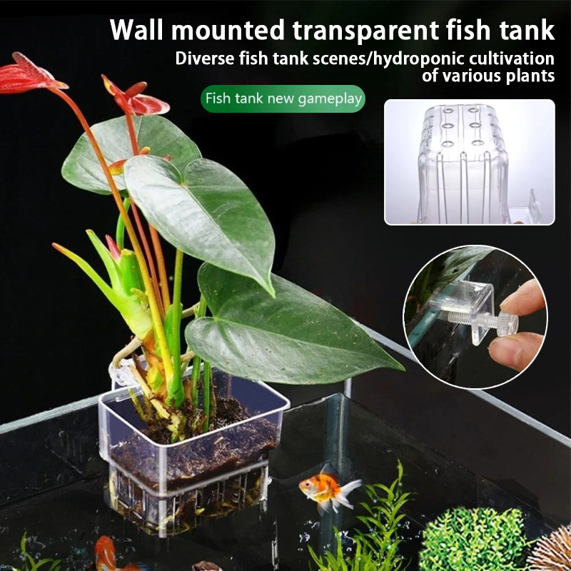 Навесные кашпо для аквариума,  – обзор и цена Aquarium Fish Pot