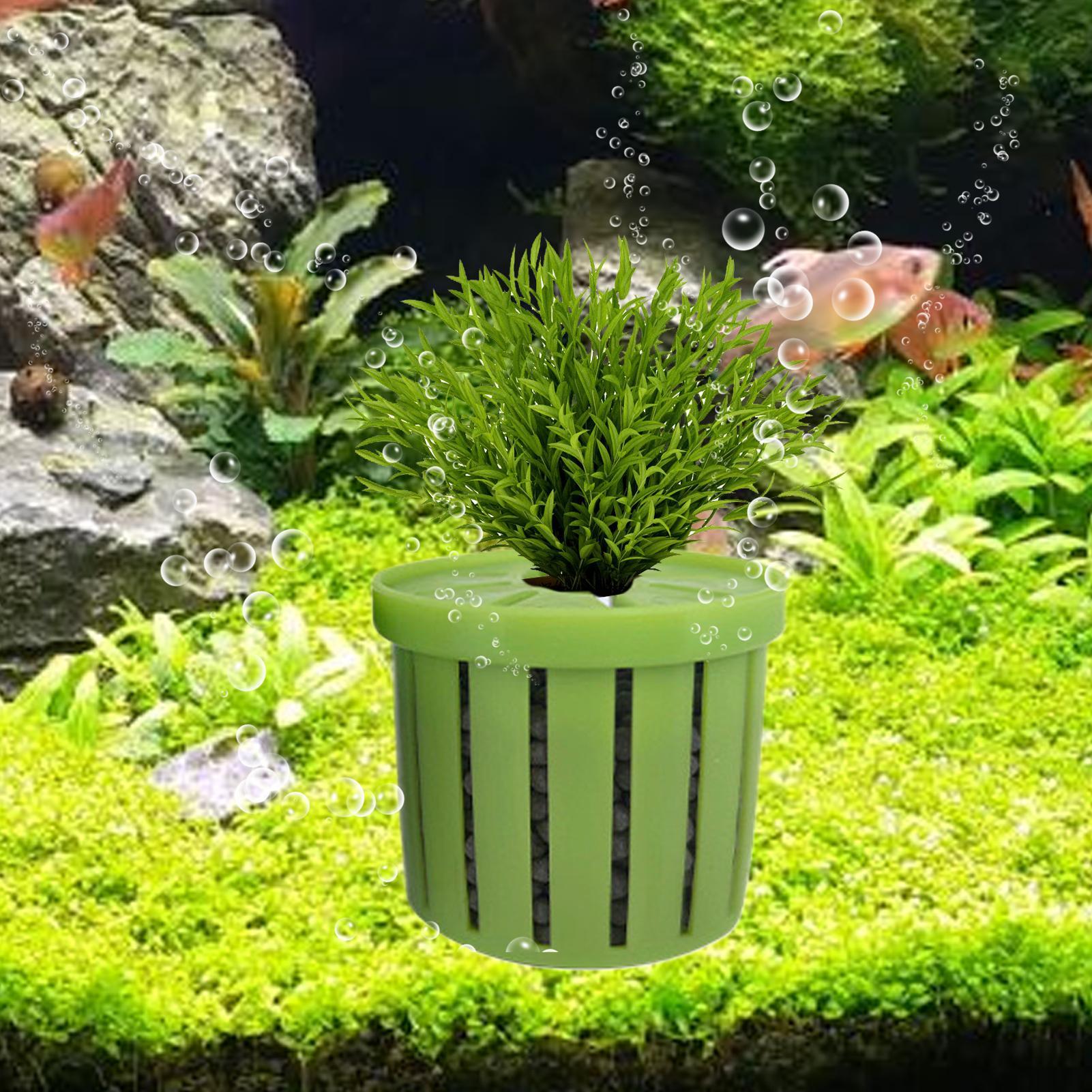 Набор из 4-х аквариумных горшк – обзор и цена Aquarium Fish Pot