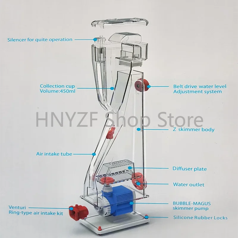 Насос-скиммер Bubble Magus Z5  – обзор и цена Protein Skimmer Reef