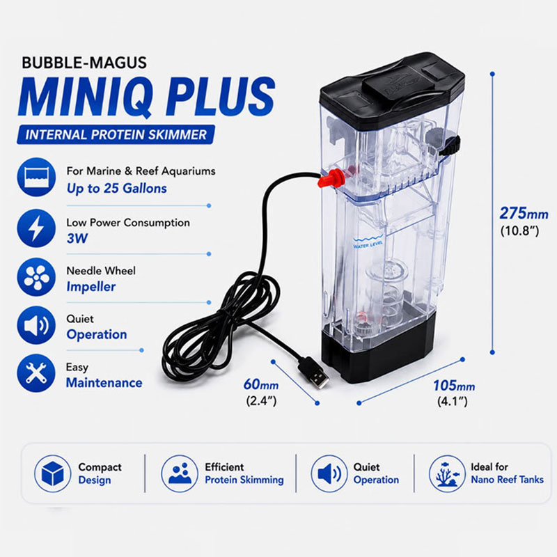Протеиновый скиммер Bubble Mag – обзор и цена Protein Skimmer Reef